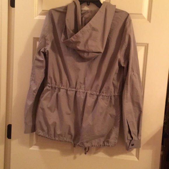 Grey Forever 21 hooded jacket - Picture 2 of 2